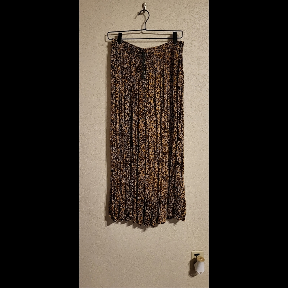 Lightweight Rayon Drawstring Skirt - image 5